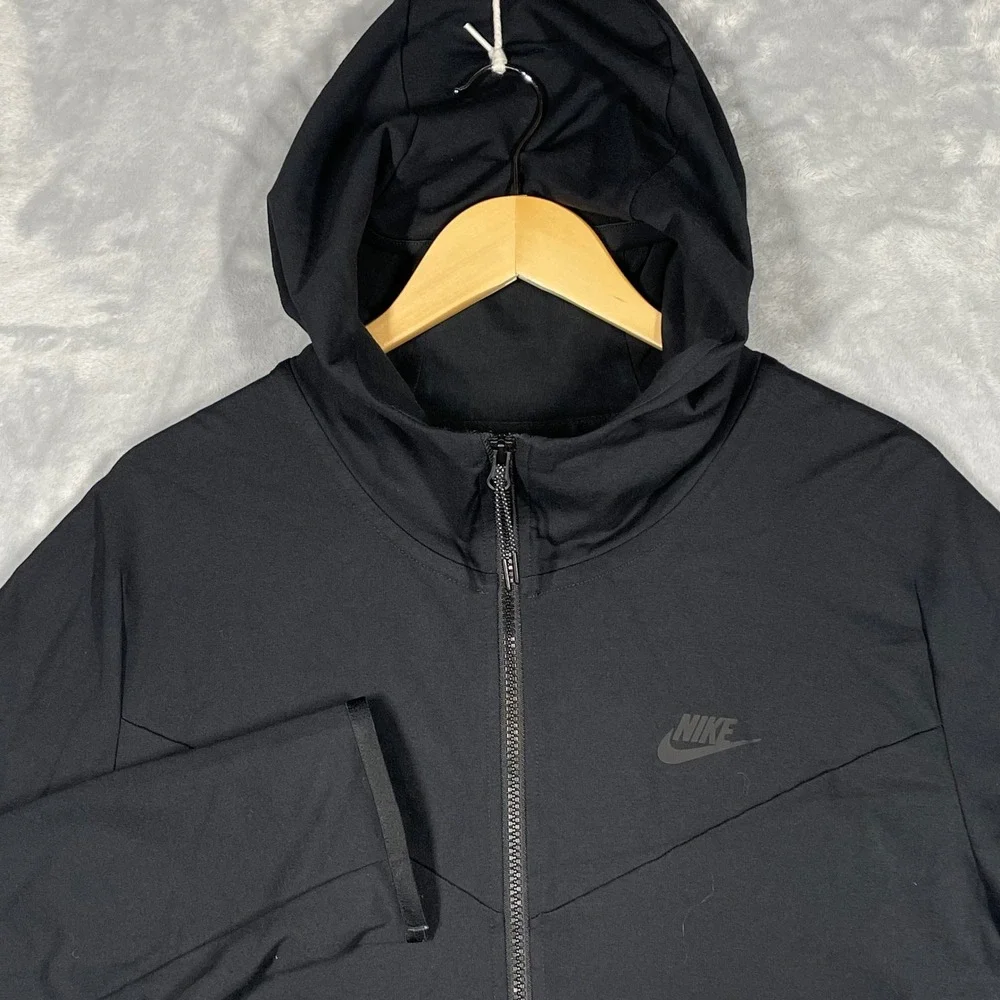 Nike Tech Pack Full Zip Hooded Jacket Black Mens XL CZ2022-010